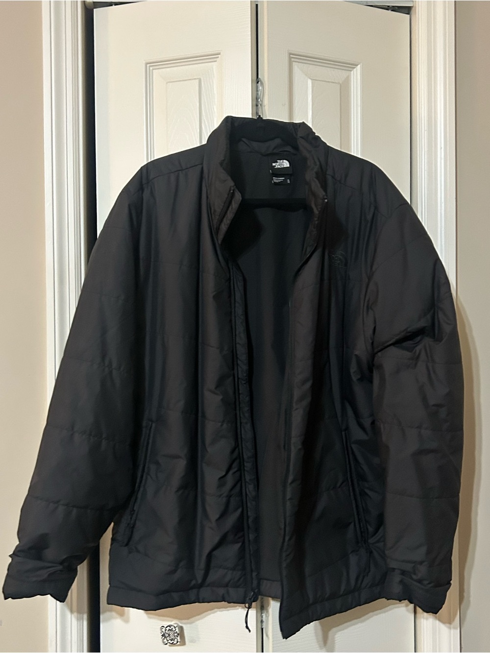 The North Face Men's Black Quilted Puffer Jacket